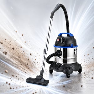 ES산업+철기 건습식 청소기 풀세트 20L 1400W VC20X 전동공구 연동형 공업용