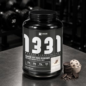 머슬킹콩 1331 프로틴 쿠키앤크림맛, 2kg, 1개