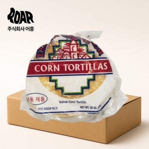 로메로스 콘또띠아 60장 1box (990g x 12봉) 6인치 내외 브리또 퀘사디아