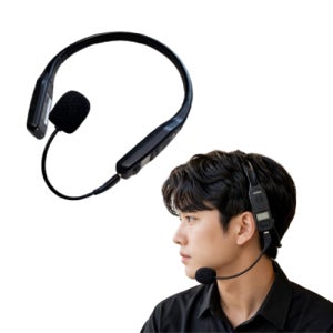 넥밴드 무전기 병원 식당 카페 편리한 디지털 생활용 무전기
