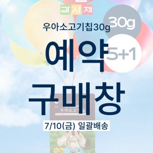 [우아여름감사제 3+1] 우아소고기칩 30/100g