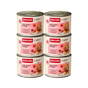 애니몬다 카니 치킨, 칠면조 + 새우, 200g, 6개