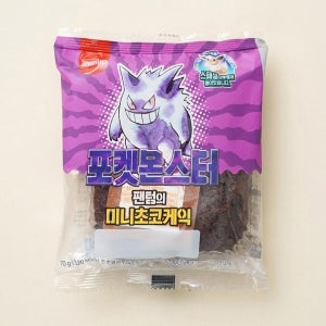 메가마트 삼립 포켓몬 팬텀 미니초코케익 70g