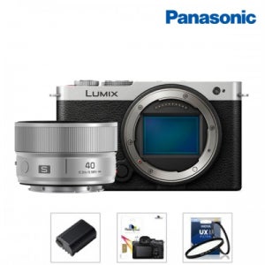 파나소닉 루믹스 S9 + 40mm F2 실버 렌즈 키트 라이트 실버 블랙