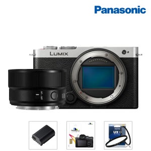 파나소닉 루믹스 S9 + 40mm F2 블랙 렌즈 키트 라이트 실버 블랙