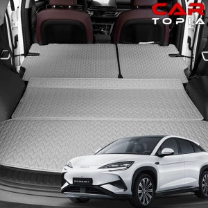 BYD 씨라이언7 리노 가죽 트렁크매트 2열 등받이+상단 트렁크 용품 플러스 호환