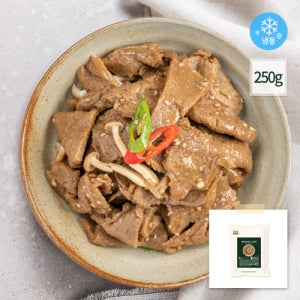비건 불고기 베지슬라이스 순한맛 콩고기 대체육 채식 식물성단백질 베지푸드 250g, 4개
