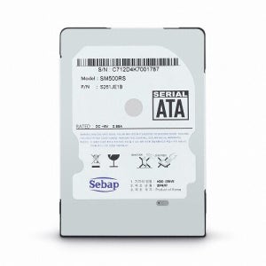 Sebap BUSCAR SM500RS 노트북용 HDD 500GB 5400/128M/리퍼비시 하드디스크
