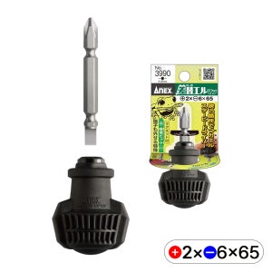 아넥스 주먹 양용 드라이버 십자 일자 드라이버 3990 +2 x -6 x 65mm ANEX