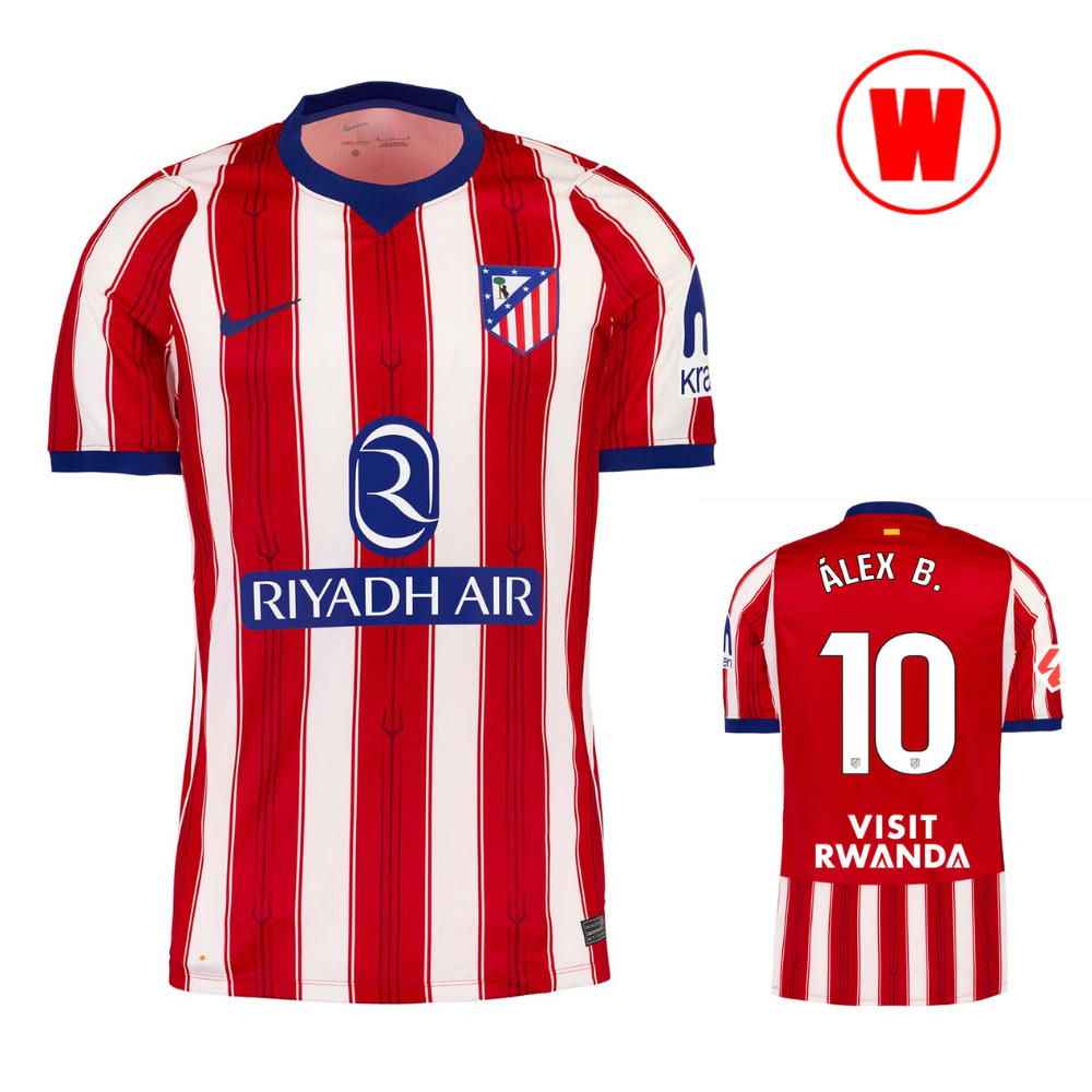 26-27 아틀레티코 마드리드 홈 유니폼 이강인 유니폼 Atletico de Madrid Home Kit