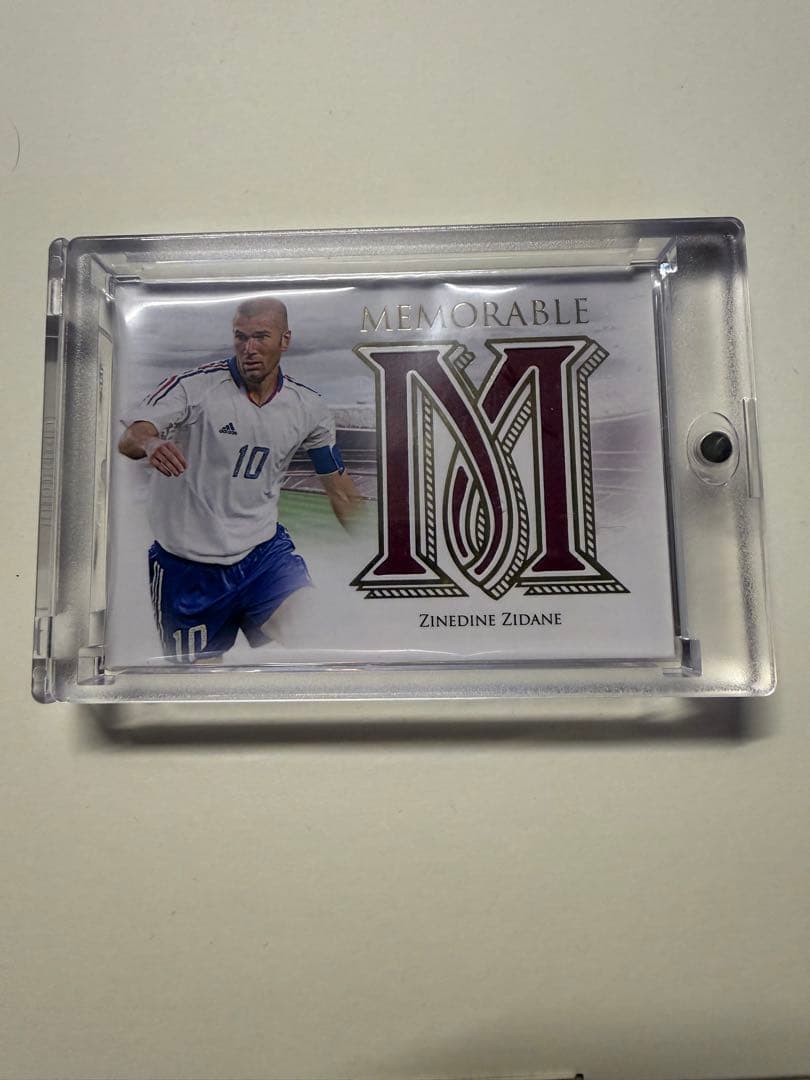 Futera Unique Zinedine Zidane 메모라비리아 카드