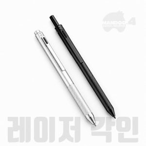 레이저 각인 볼펜 4in1 멀티펜 3색볼펜 샤프 리필심 포함 기업판촉 선물 MANDOO4