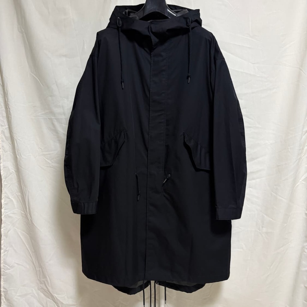 UNIQLO 유니클로 U 블록테크 M51 피쉬테일 자켓 / 블랙, M
