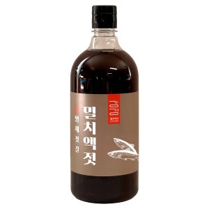 국산 진 멸치액젓 원액 골드라벨 600g, 1개