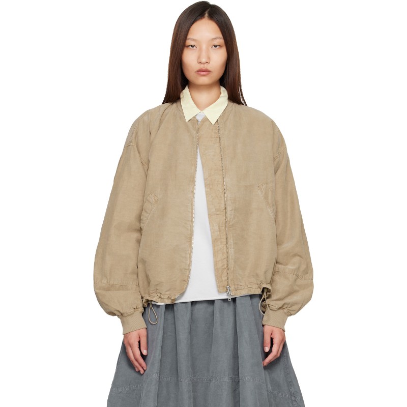 와이엠씨 베이지 베이스먼트 보머 재킷 U5AMC 20 Taupe
