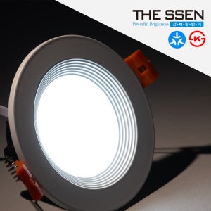 더쎈 IoT 매터 KS 8w 70mm(3인치) 확산 와이파이 다운라이트 색변환 밝기조절