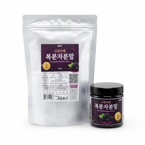 국산 고창 복분자 100% 복분자가루 분말