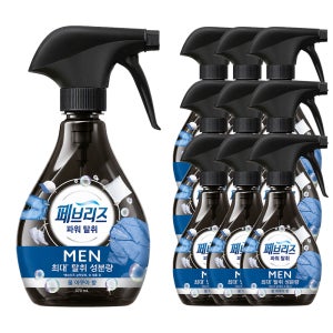 페브리즈 섬유탈취제 포맨 쿨아쿠아, 370ml, 10개