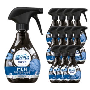 페브리즈 섬유탈취제 포맨 쿨아쿠아, 370ml, 12개