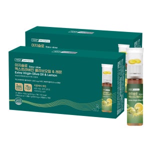 자연관 이지슬로 엑스트라버진 올리브오일&레몬 7개입 20ml, 2개