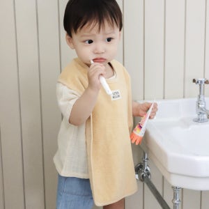 리뗀클로르 아기 세안 턱받이 세안빕 양면 빅빕 어린이집 아기 수건 워시빕