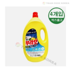 애경 항균 부라보 주방세제 3kg x 4개입 [BOX]