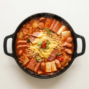 부대찌개 원팩 300g 밀키트 1인분 야식 캠핑