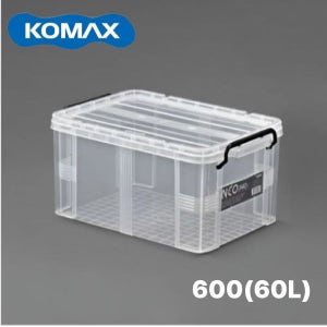 KOMAX 네오박스 600 60L 투명 리빙박스 수납함