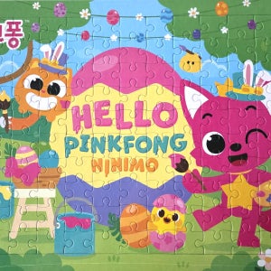 핑크퐁 대판퍼즐 130P 대형퍼즐