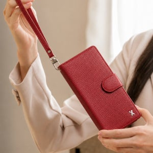 갤럭시A90 5G SM-A908N 카드 9장 수납 지갑 케이스 목단