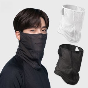 자외선차단 쿨 마스크 골프 여름 안면 러닝 자전거 등산 얼굴 햇빛가리개