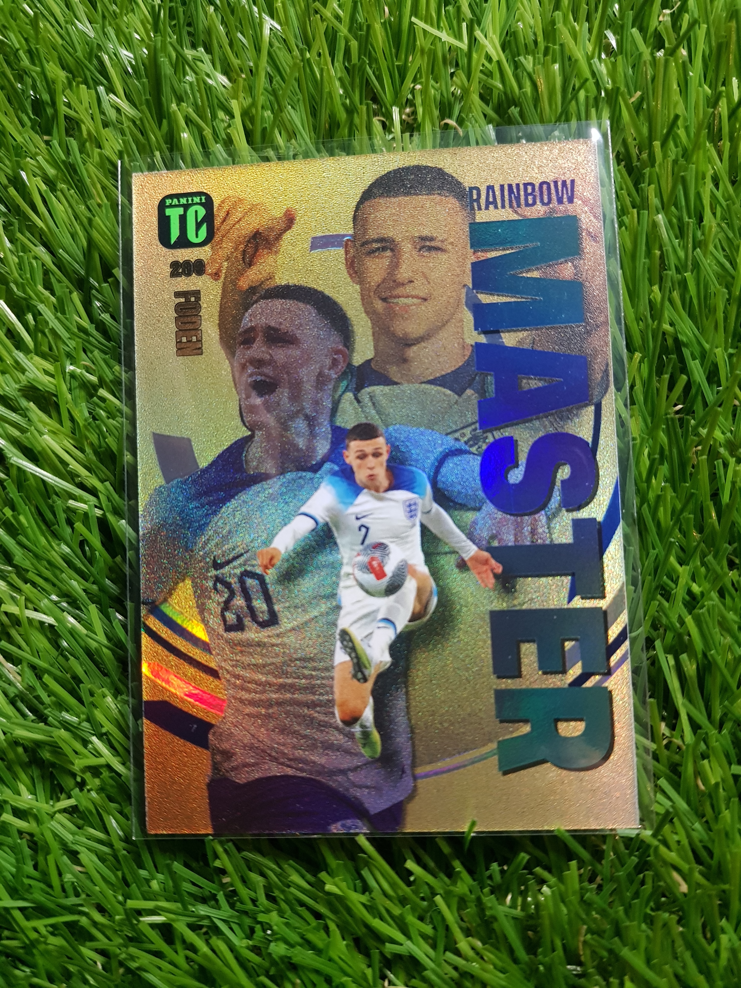 파니니 축구카드 2024 Panini Top Class 필 포든(Phil Foden) Rainbow Master 카드(#209)