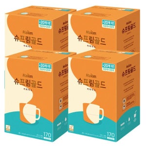 이지하우스 동서 맥심 슈프림골드 170T X 4개 934836