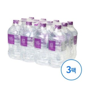이지하우스 몽베스트 생수 유라벨 1L 36병 517956