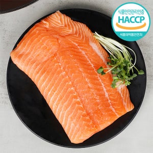 노르웨이 슈페리어 생 연어 필렛 항공직송 최상급 1kg, 1개
