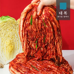 대복 김치품평회 최우수상 시원하고 아삭한 포기 배추 김치 6.5kg