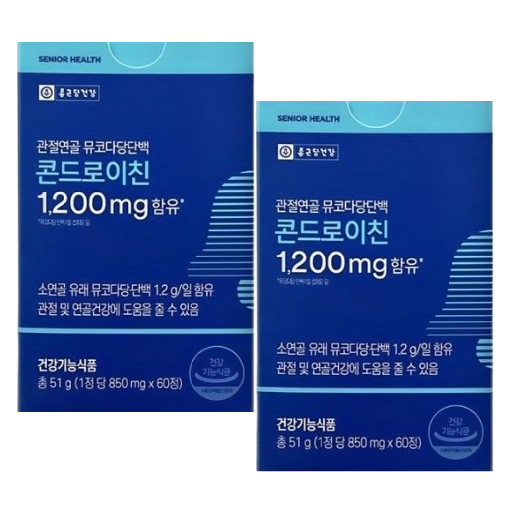 관절 소연골 콘드로이친 뮤코다당단백 1200