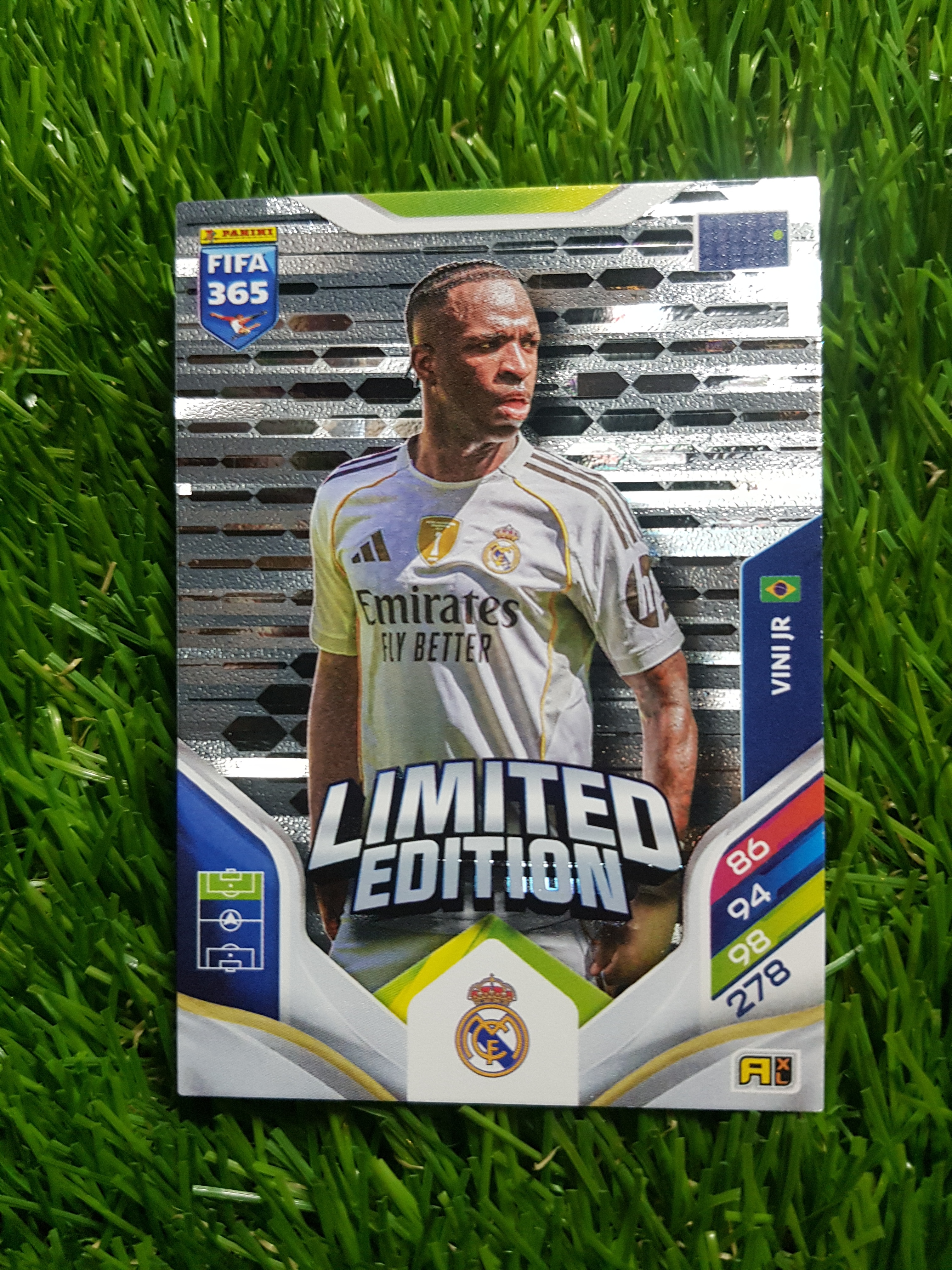 파니니 축구카드 Panini FIFA 365 Adrenalyn XL 비니시우스 주니오르(Vini Jr.) ’Limited Edition’ 카드
