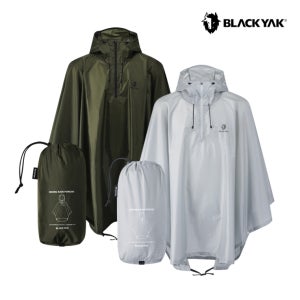 블랙야크 하이킹레인판초 남성 여성 등산 우비 성인 비옷 레인코트 2BYXXMV908