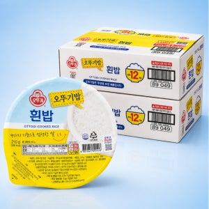 오뚜기밥 210g 24개 햇반 백미 햇밥 즉석밥