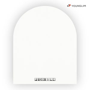 영림 인테리어필름 싱크대 가구 방문 시트지 솔리드 스톤마블 베스트.12 120x2500mm, PS120 도장백색, 1롤