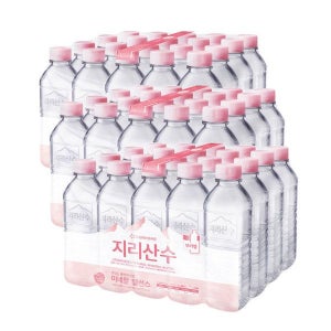 이지하우스 지리산수 핑크 500ml 60병 /생수전문배송 유라벨/무라벨 랜덤발송 751829