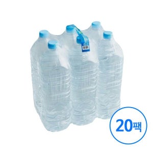 이지하우스 동원 샘물 무라벨 생수 2L 120개 671673