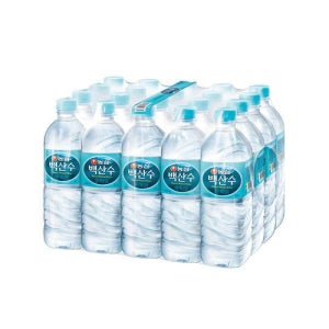 이지하우스 농심 백산수 500ml 생수 40병 671799