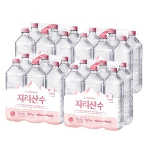이지하우스 아워홈 지리산수 2Lx24개 블루 무라벨 생수 샘물 한생수 미네랄워터 생수배달 물 2l 682954