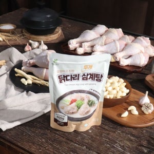 닭다리 두개 삼계탕 800gx6팩 총 12인분 여름 보양식 초복 중복 말복 닭백숙 간편식