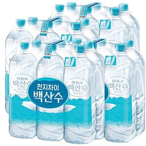 이지하우스 백산수 생수2L 24병 유라벨 무라벨 랜덤발송 2L 유라벨/무라벨 724128