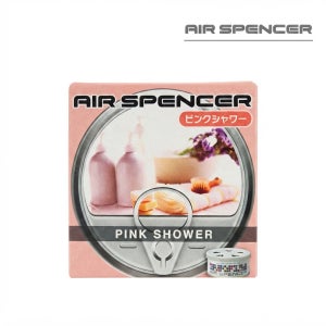 에어스펜서 Air Spencer 고급 차량용 방향제 양면 사용 캔타입 핑크샤워(Pink shower), 16g, 1개