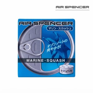 에어스펜서 Air Spencer 고급 차량용 방향제 양면 사용 캔타입 마린스쿼시(Marine squash), 16g, 1개