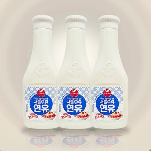 서울우유 국산우유로 만든 빙수용 연유 500g, 3개